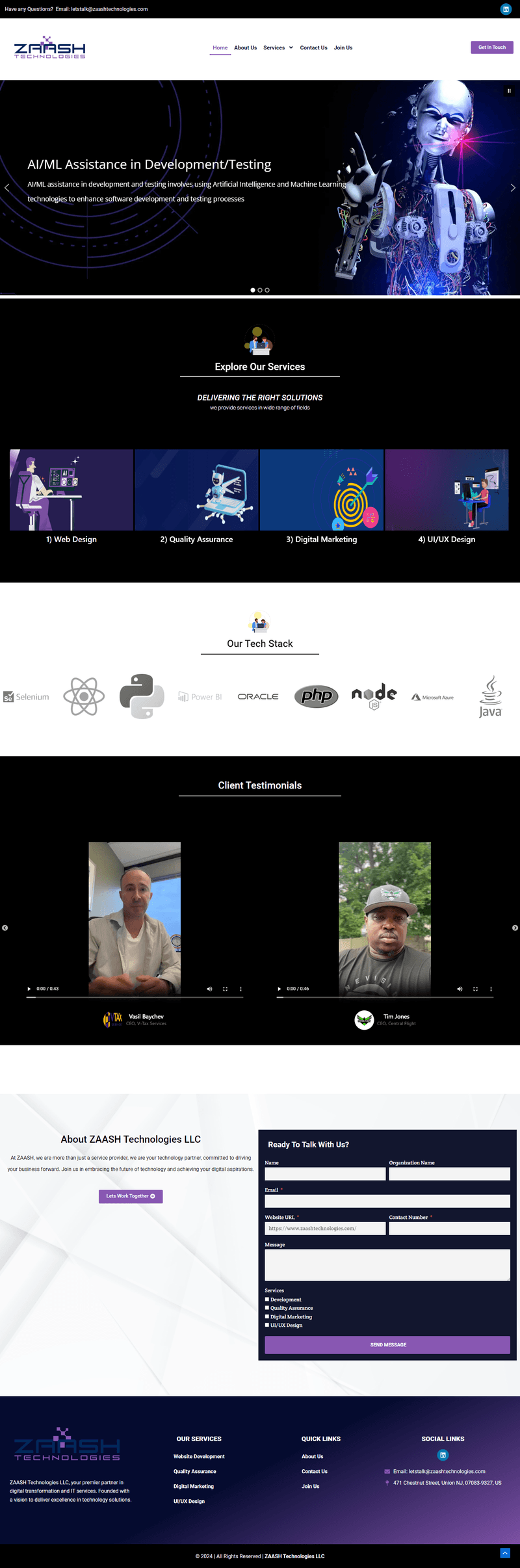 ZAASH Technologies LLC